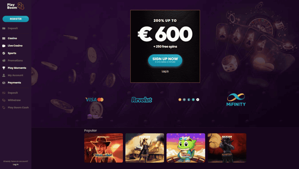 playboom24 casino buitenland